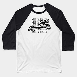 Mele Kalikimaka Baseball T-Shirt